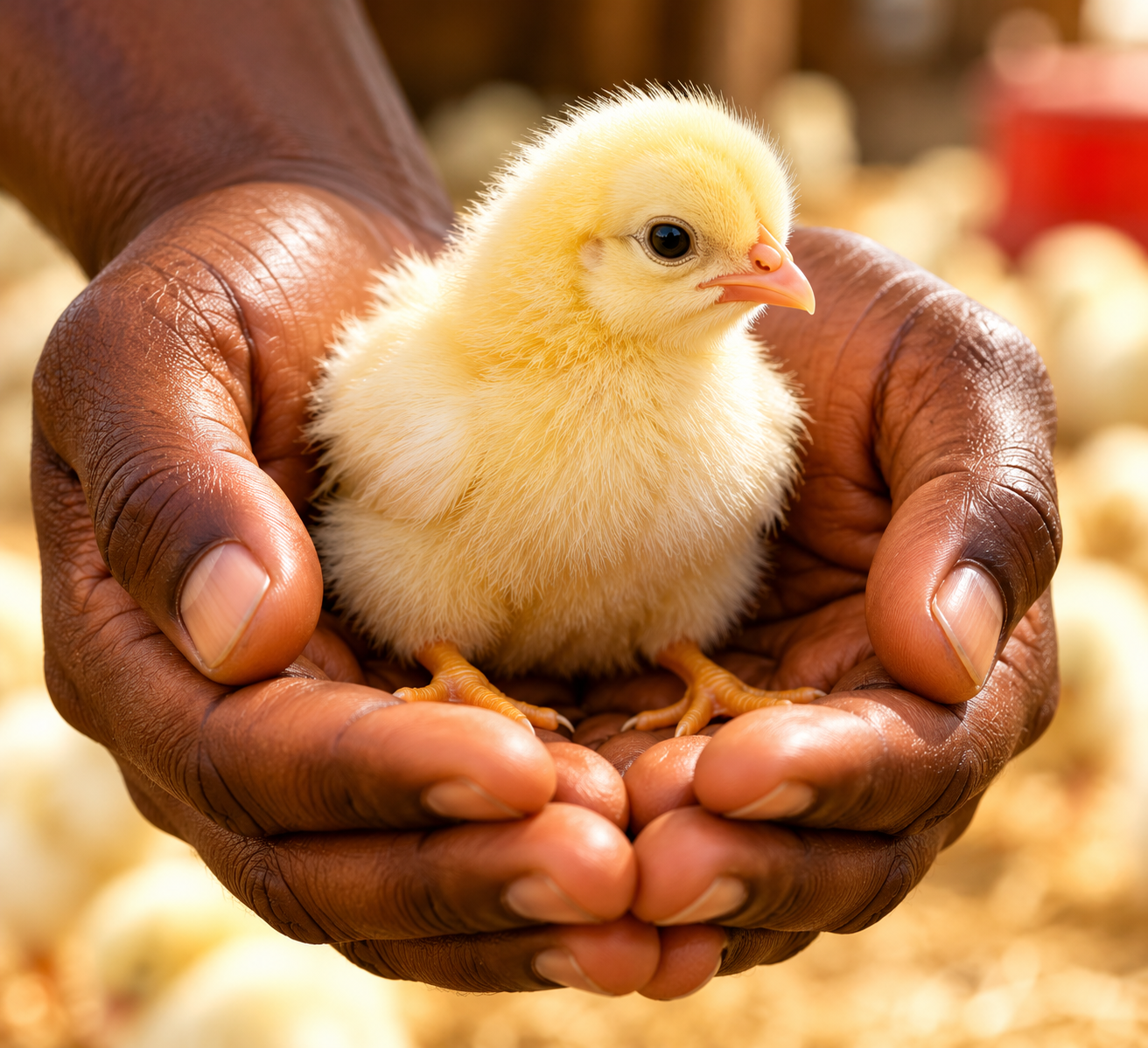 Day-old chicks